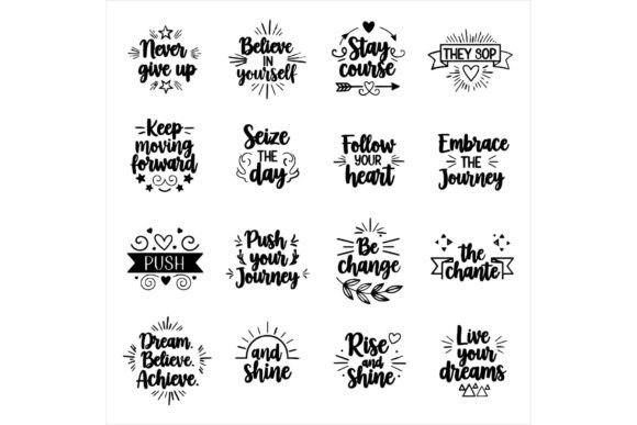 Cool Inspirational Quotes and Typography T-Shirt Designs
