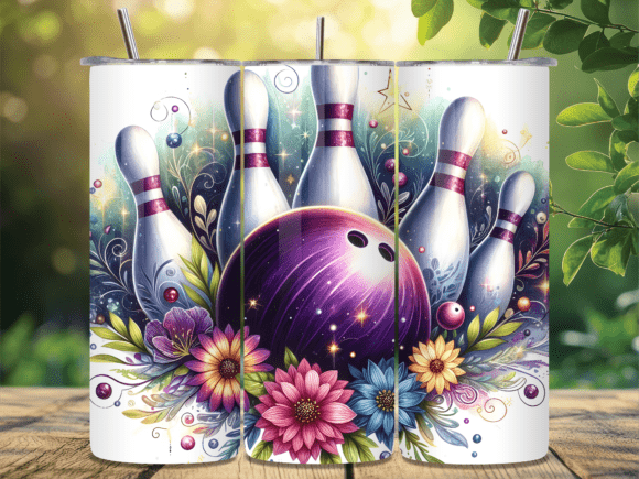Floral Bowling Ball Strike Tumbler Wrap Review