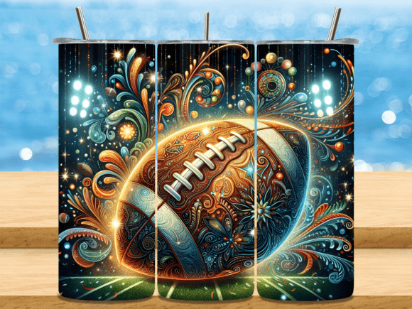 Patterned American Football Tumbler Wrap Review