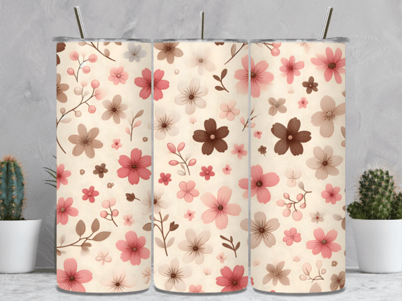 Pink Cherry Blossom Floral Tumbler Wrap Review