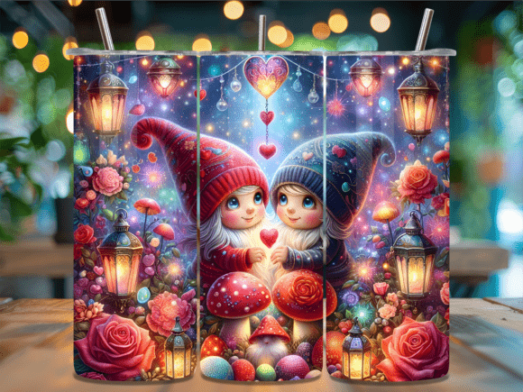 Review: Magic Garden Gnome Valentine Tumbler Wrap