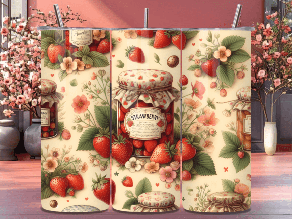 Strawberry Jam Tumbler Wrap Review