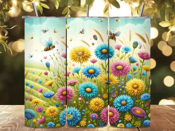 Wildflower Bee Meadow Tumbler Wraps Review